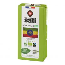 Sati Capsules Moka Sidamo Organic & Fairtrade Intensity 6, 10 kapsúl