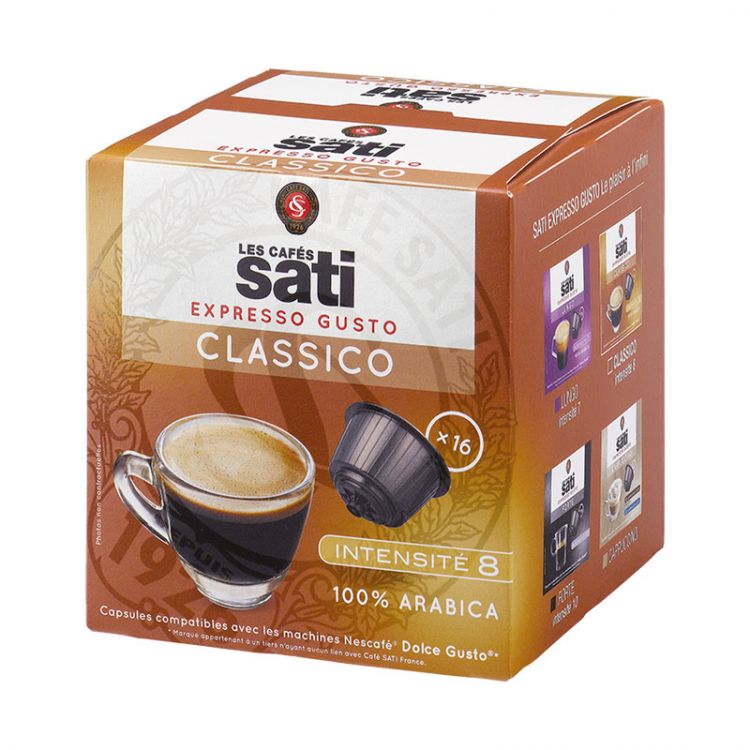 Sati Capsules Classico 16 kapsúl