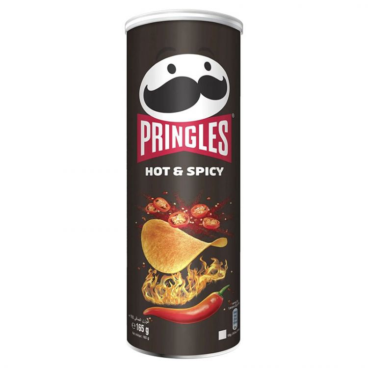 Pringles hot&spicy 165g