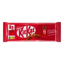 KitKat 2finger multipack, tyčinka s oplátkou v mliečnej čokoláde 8x20,7g