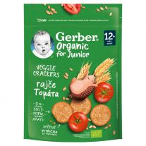 GERBER Organic krekry s rajčinami 100 g