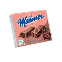 Manner Choco Brownie kakaovo čokoládové oblátky 75g