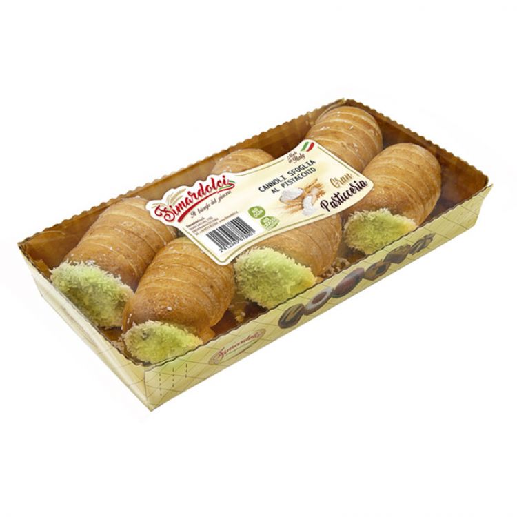 Fimardolci Cannoli rolky s pistáciovým krémom 170g