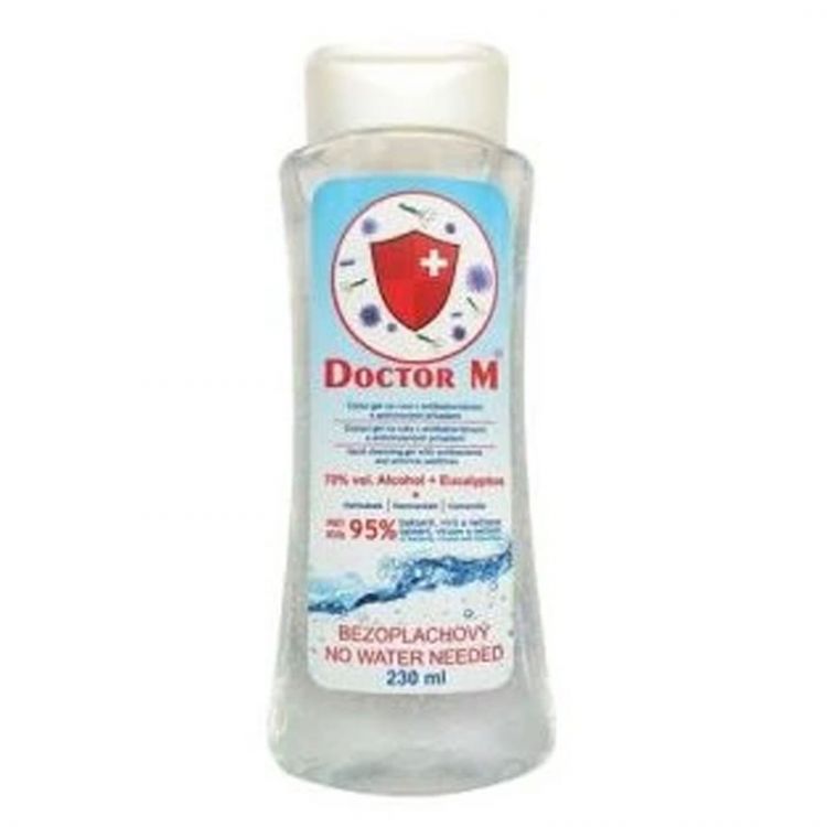 Doctor M antibakteriálny gel na ruky 230ml