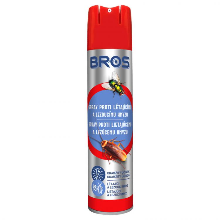 BROS – spray proti lietajúcemu a lezúcemu hmyzu 400 ml