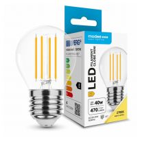 Modee LED žiarovka Filament Globe Mini G45 4W E27 430lm teplá biela (ML-G45F2700K4WE27)
