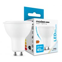 Modee Lighting LED Spot Alu-Plastic GU10 6W 550lm studená biela, stmievateľná (ML-GU10P6000K6W)