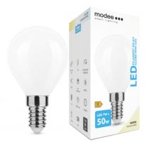 Modee Smart Lighting LED Filament Milky Globe Mini E14 7W neutrálna biela (ML-MG45F4000K7WE14)