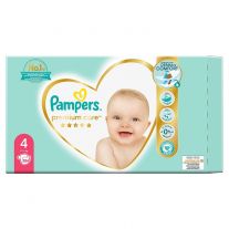 Pampers Premium Care Veľkosť 4, Plienky 104 ks, 9kg-14kg