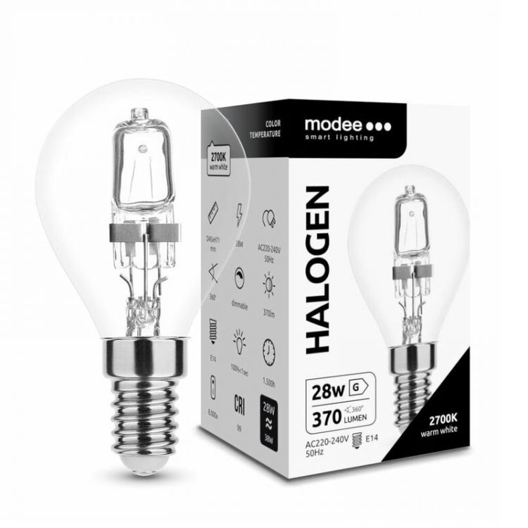 Modee ECO halogenová žiarovka Classic A55 105W E27 18650 lm teplá biela (ML-HC105WE27)