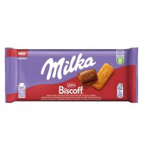 Milka Tabuľková čokoláda Lotus Biscoff 90 g