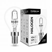 Modee ECO halogenová žiarovka Globe Mini 42W E14 624 lm teplá biela (ML-HMC42WE14)