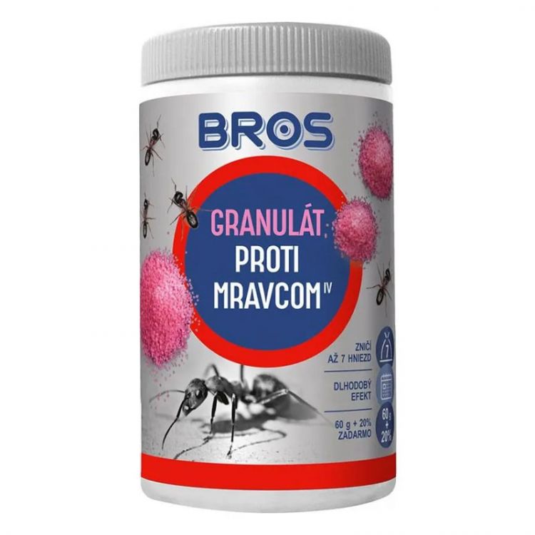 BROS – granulát proti mravcom 60 g