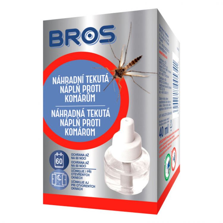 BROS – náhradná tekutá náplň proti komárom