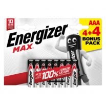 Energizer Max AAA alkalické batérie 8ks