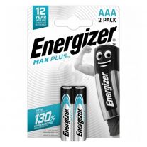 Energizer Max Plus AAA alkalické batérie 2ks