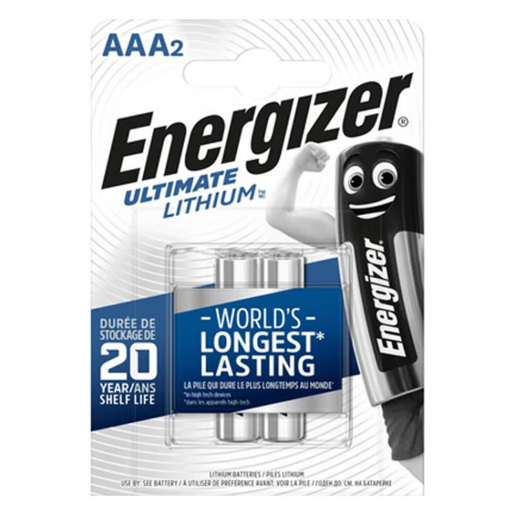 Energizer Ultimate Lithium AAA/2 FR03/2 1,5V lítiové mikrotužkové batérie 2ks