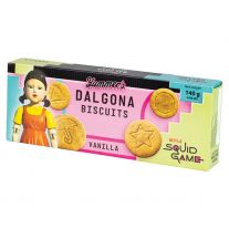 YUMMER´S Dalgona sušienky vanilkové SQUID GAME 140g