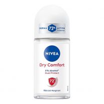 Nivea Roll on Dry Comfort - Dual Protect - 50ml