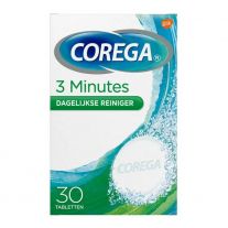 Corega Tabs 30's 3 Minute