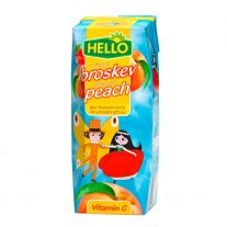 Hello Broskyňa 250ml 