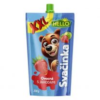 Hello Ovocná desiata s jahodami XXL 200g 