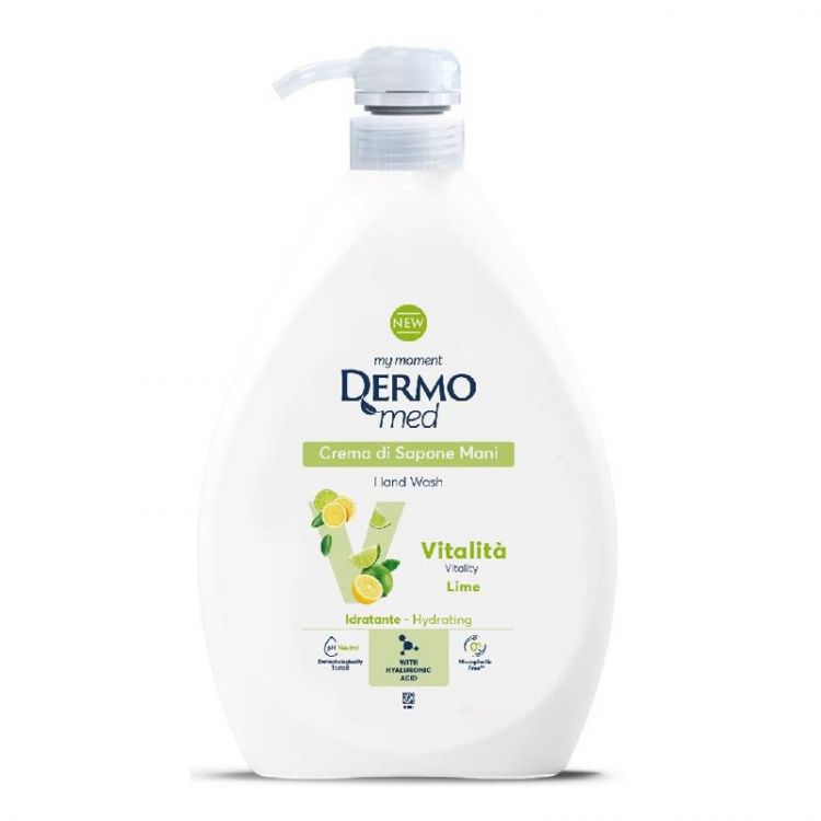 Dermomed Tekuté mydlo Vitality Lime 1L
