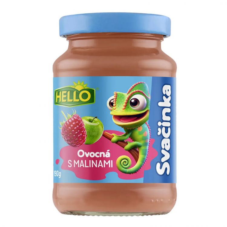 Hello ovocná desiata s Malinami XXL 190g