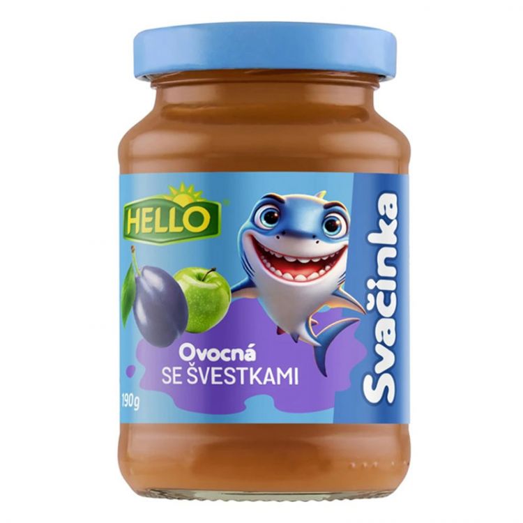 Hello ovocná desiata so Slivkami XXL 190g