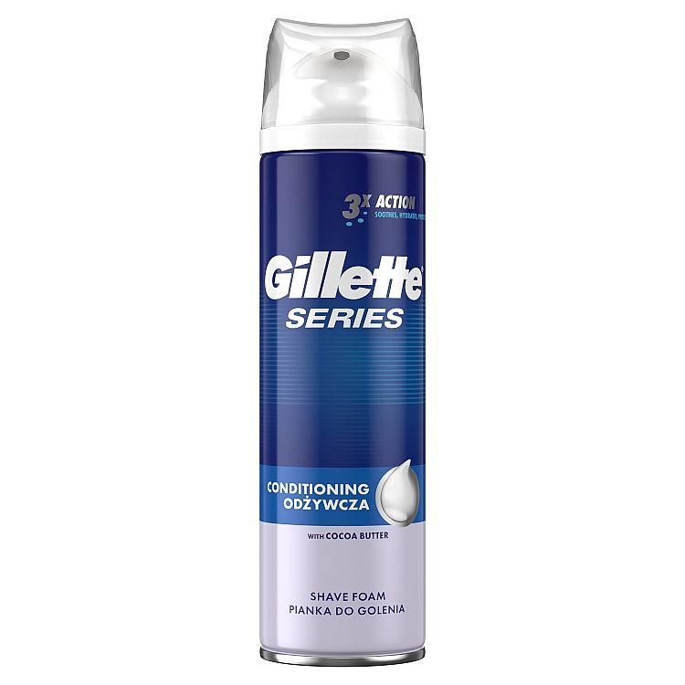 Gillette Series Conditioning Pánska Pena Na Holenie 250 ml - eDELIA.sk