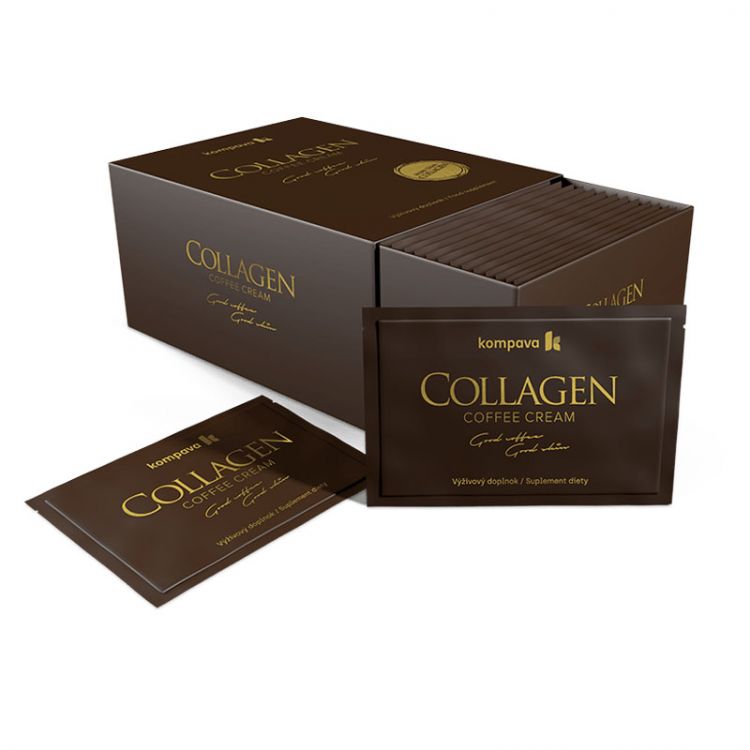 Kompava Collagen Coffee Cream 30 x 6 g