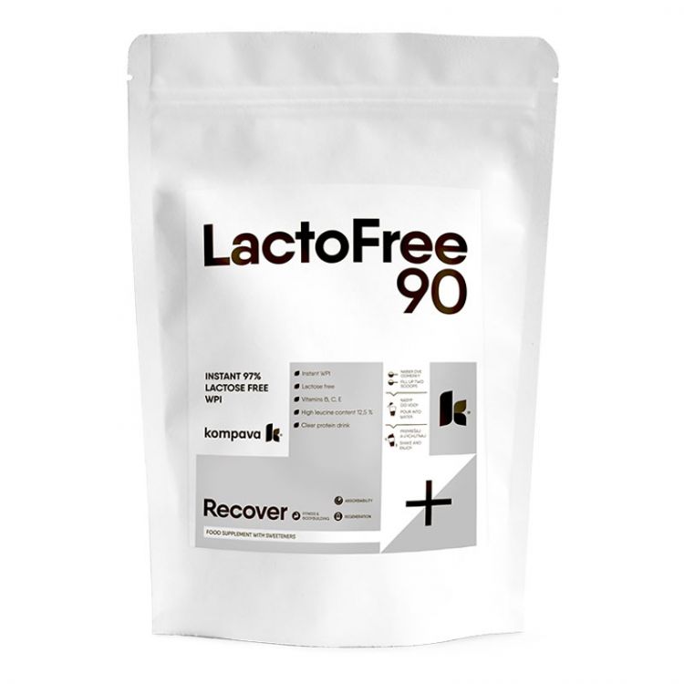 Kompava LactoFree 90 Protein Vanilka 500g
