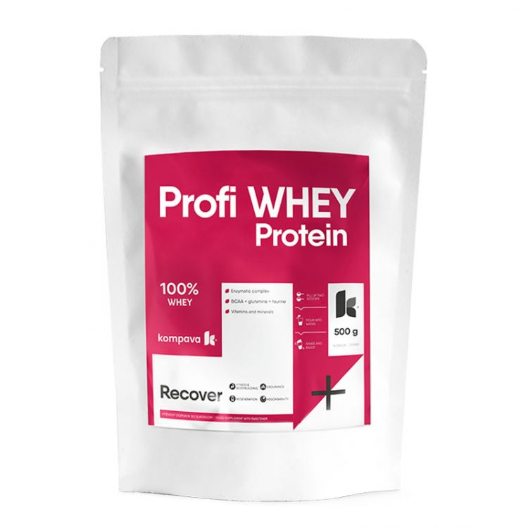 Kompava Profi WHEY Protein Vanilka 500g