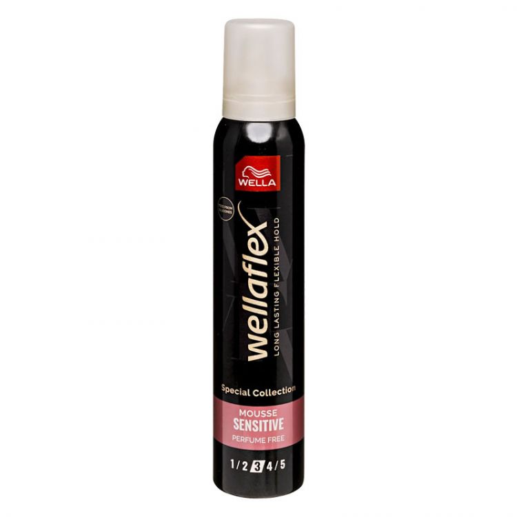Wellaflex hair mousse 200 ml Sensitive 3