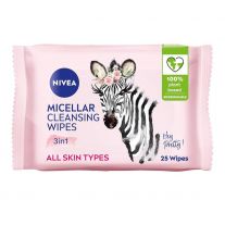 Nivea face cleanser wipes 2x25 pcs 3in1 Micellar