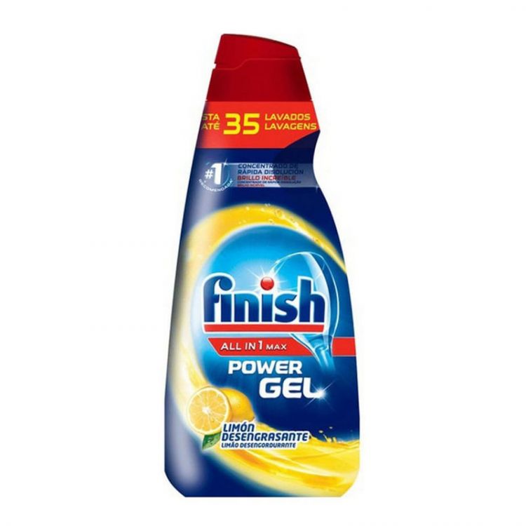 Finish gel washing up 35 PD 700 ml Allin1 Power Lemon