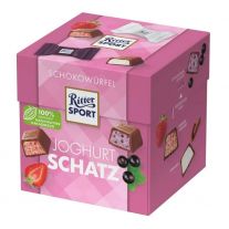 Ritter Sport čokoládové kocky „Jogurtový poklad“ 22 ks mix príchutí, 176 g