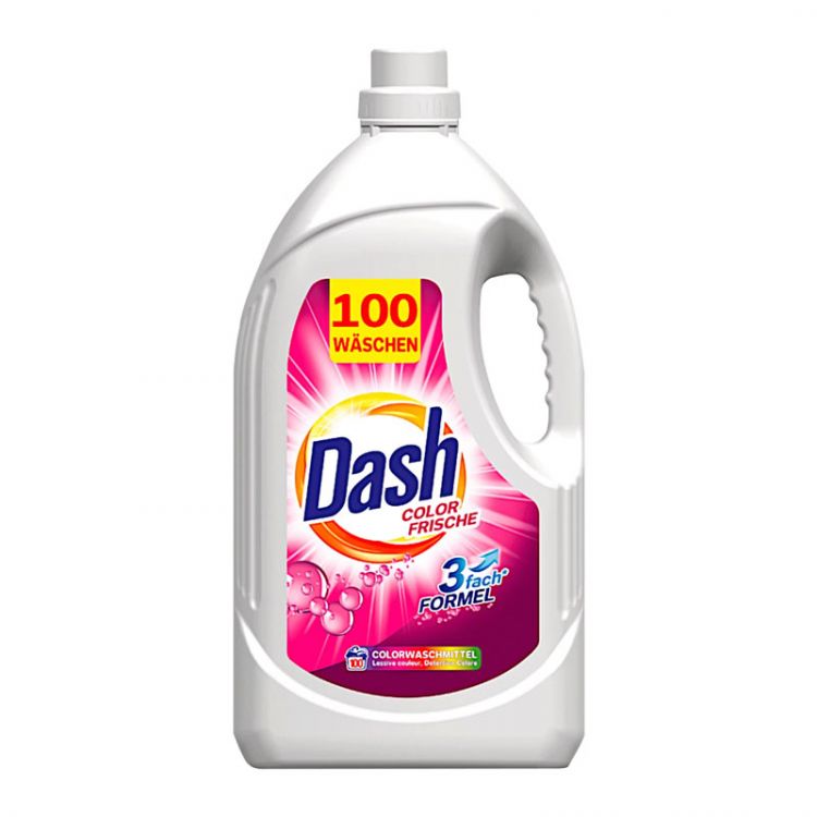 Dash Tekutý prací prášok Color fresh 100 PD 5 l