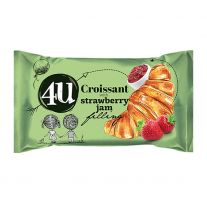 Croissant 4U jahodavá náplň 50g