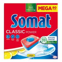 Somat dishwasher tabs 80 sc 80 pcs Classic Lemon