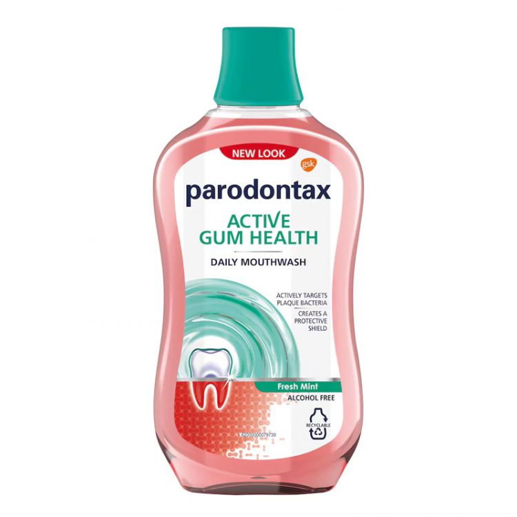 Parodontax mouthwash 500 ml Active Protection Fresh Mint