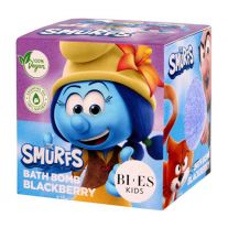 BI-ES Smurfs bomba do kúpeľa s vôňou černice 165g
