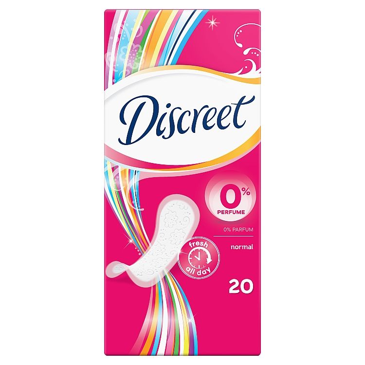 Discreet Multiform 0% Normal Intímka 20 ks