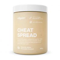 Vilgain Cheat Spread mandle s bielou čokoládou a kokosom 300 g