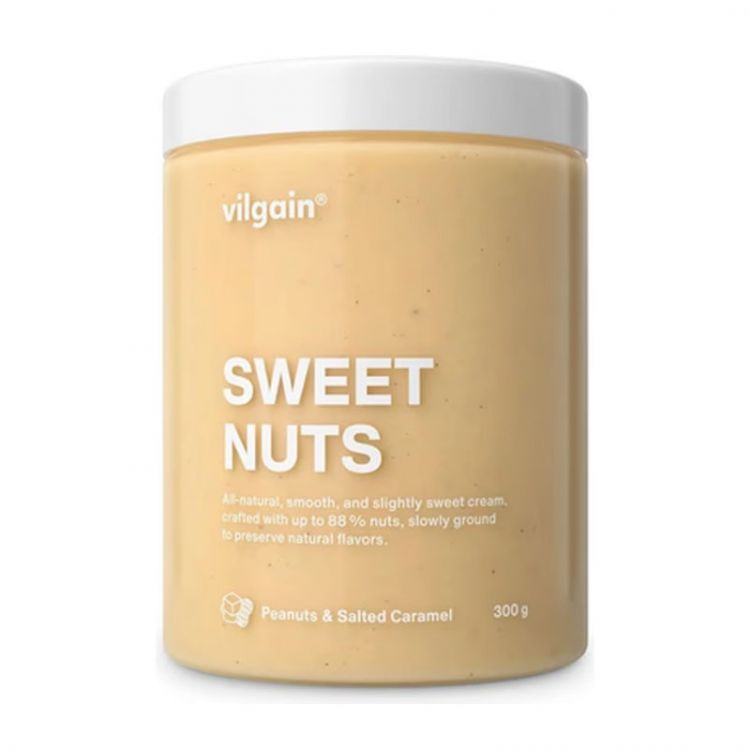 Vilgain Sweet Nuts Arašidy so slaným karamelom 300 g