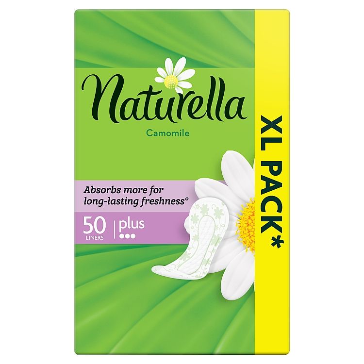 Naturella Plus Camomile Intímky 50 ks.