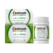 CENTRUM Od A až po železo multivitamín 100 tabliet
