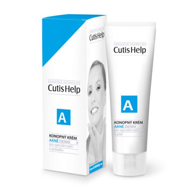CUTISHELP Akné konopný denný krém 30 ml