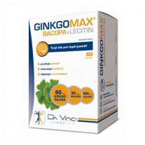DA VINCI Ginkgomax + bacopa + lecitin 60 kapsúl