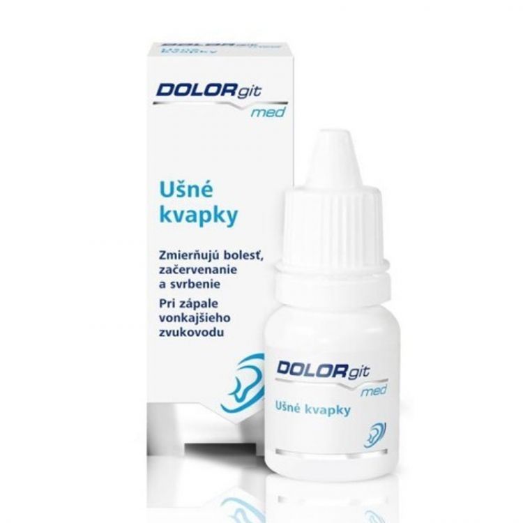 DOLORGIT Med ušné kvapky 10 ml